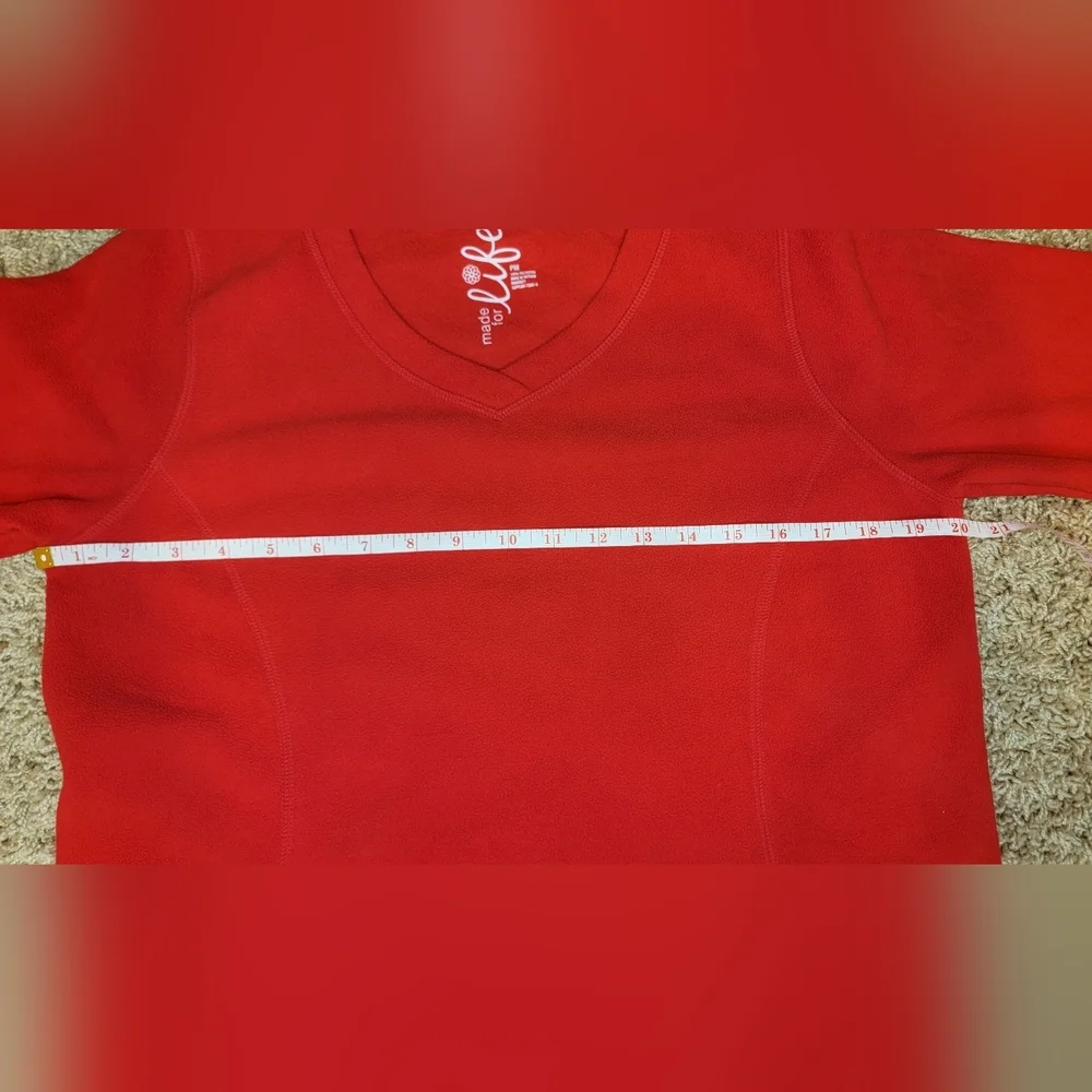 Made for life red sweater - Picture 4 of 5